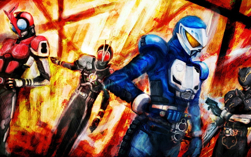 720P, anime, tokusatsu, superhero, rider, sci fi, manga, series, kamen rider, action, kaman