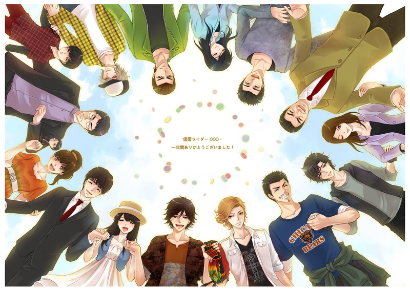 Kamen Rider Ooo, 720P, Anime