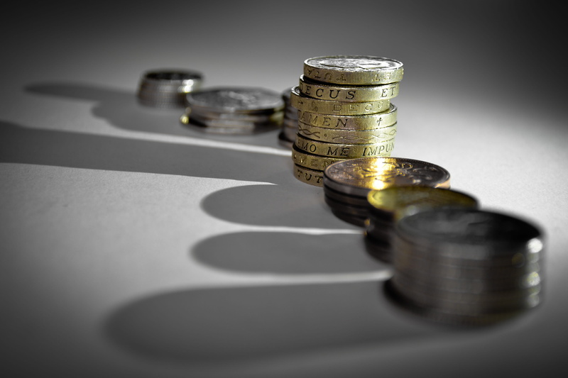 profit, studio shot, table, large group of objects, wealth, money, financing, save money, indoors, saving money, investment, finance, save money concept