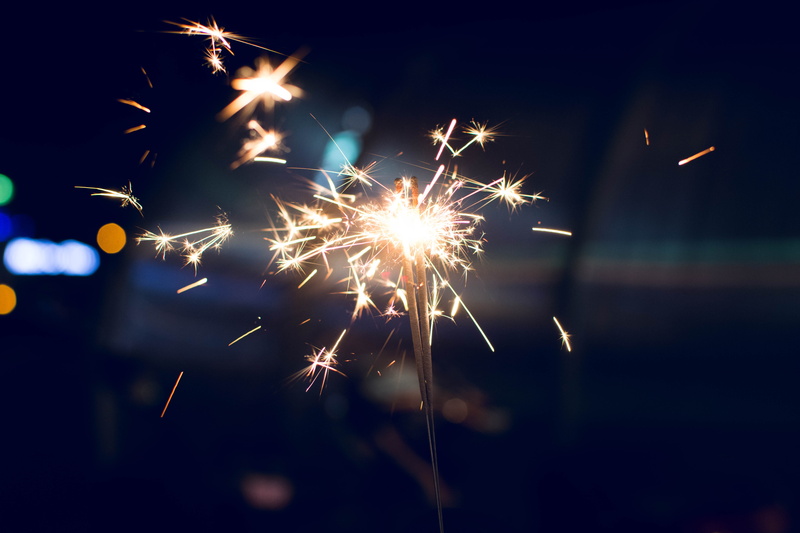 sparking, fireworks, celebration, photography, 5K, outdoors, blur, exploding, excitement, firework, glowing, focus, christmas, sparks, sparkler, illuminated