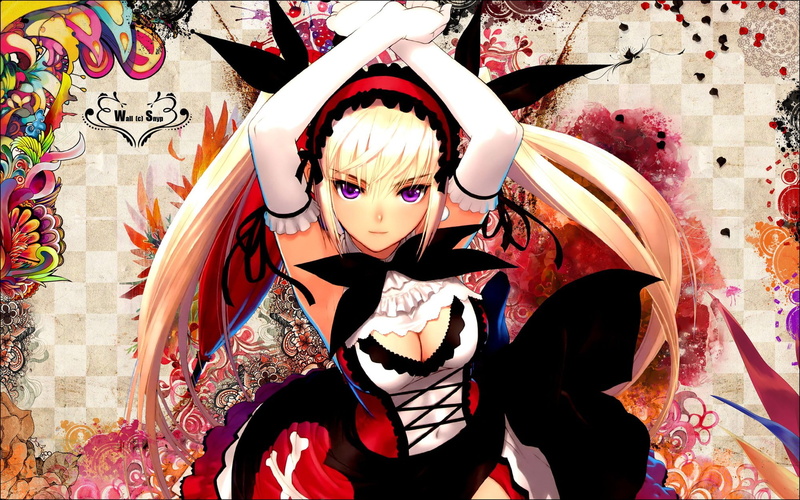 sleeves, anime, cleavage, detached, mistral, girl, 1080P, anime girl, detached sleeves