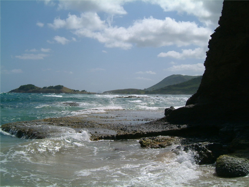 non-urban scene, solid, nature, power in nature, sky, cloud - sky, aquatic sport, scenics - nature, water, clouds, no people, flowing water, coast, motion