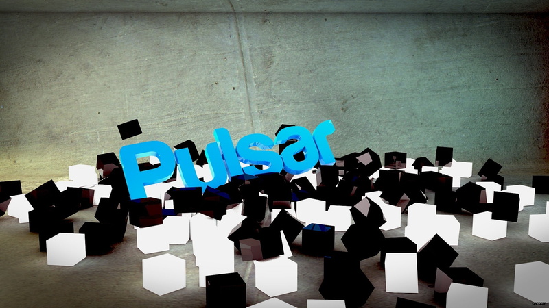 Abstract, cubes, linux, 1080P, d, arch, minimalistic, art, pulsar, render, singer, lights, x, Black, technology, hd