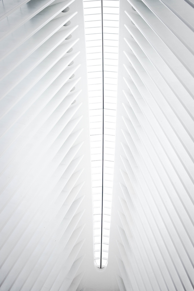 white, construction Industry, blinds, symmetry, building, new, trade, world trade center, perspective, hub, new york city, design, manhattan, one world trade center