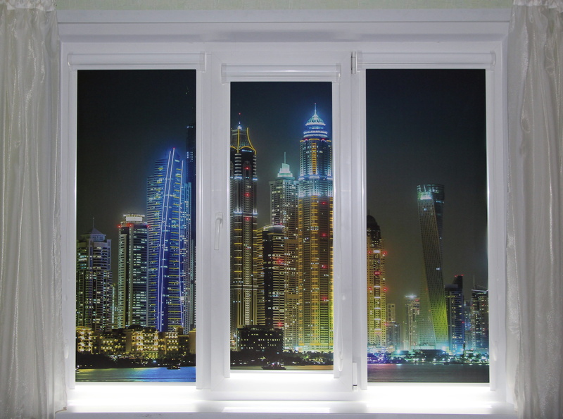 glass - material, building, financial district, modern, view, illuminated, outdoors, night, built structure, cityscape, luxury, office building exterior