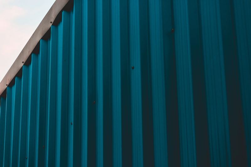minimalist, no people, metal, evening, minimal, trees, green color, corrugated iron, turquoise colored, unsplash, sunset, outdoors, iron, corrugated