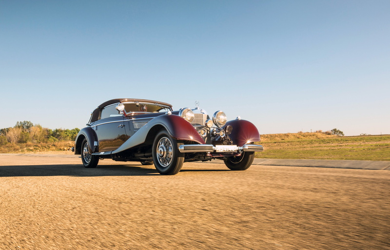 2K, retro, cabriolet, 540k, benz, mercedes, luxury, 1937