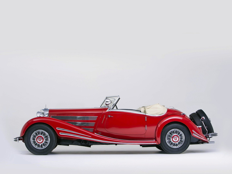 1080P, benz, 540k, special, 500k, retro, mercedes, roadster, 1934, 105136