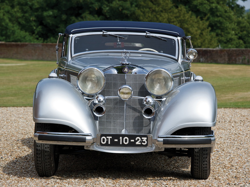 1080P, luxury, cabriolet, benz, 1938, mercedes, retro, 540k