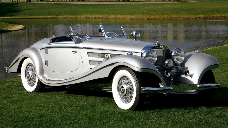 Mercedes-Benz 540K, Mercedes-Benz, 1080P
