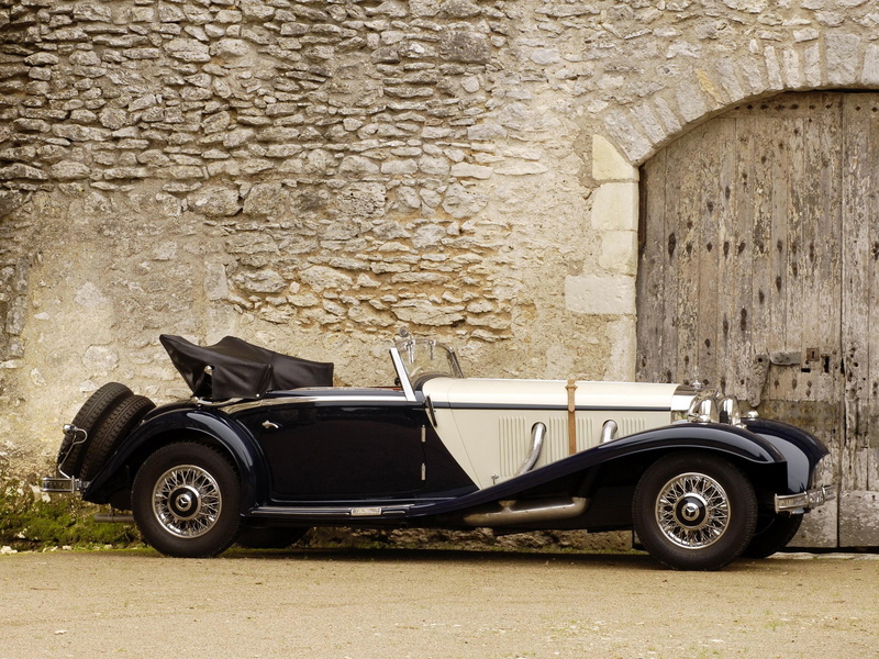 luxury, cabriolet, 1080P, benz, 540k, 1936, mercedes, sport, retro