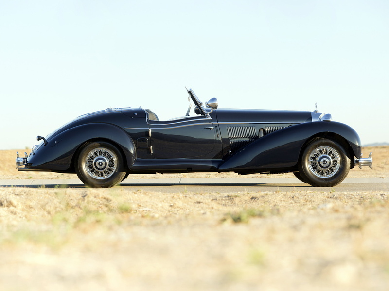 1939, mercedes, 540k, retro, supercar, supercars, benz, 1080P, roadster, special