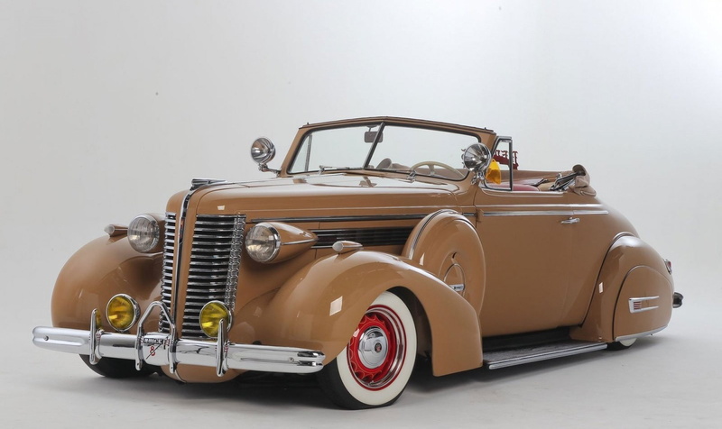 Lowrider, Custom, 1938, Convertible, 1080P, Buick
