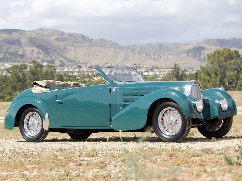 cabriolet, 1080P, gangloff, type 57c, retro, 1938, bugatti, stelvio