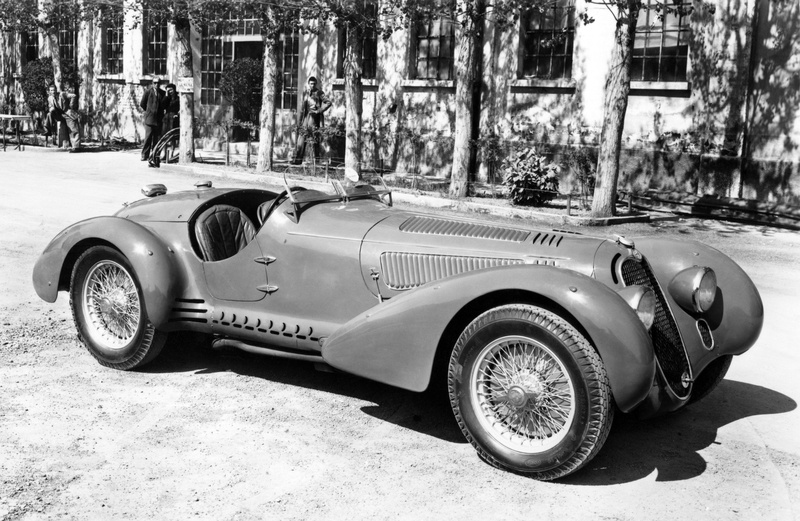 1938, mille, miglia, spider, retro, romeo, 8 c, alfa, 2K, 2900