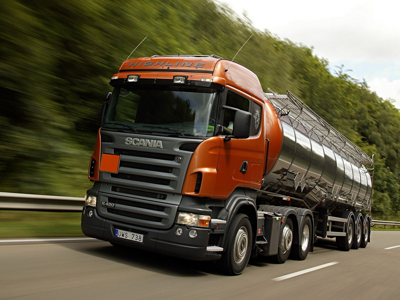 2006, semi, highline, r420, scania, 6x2, tractor, 1080P
