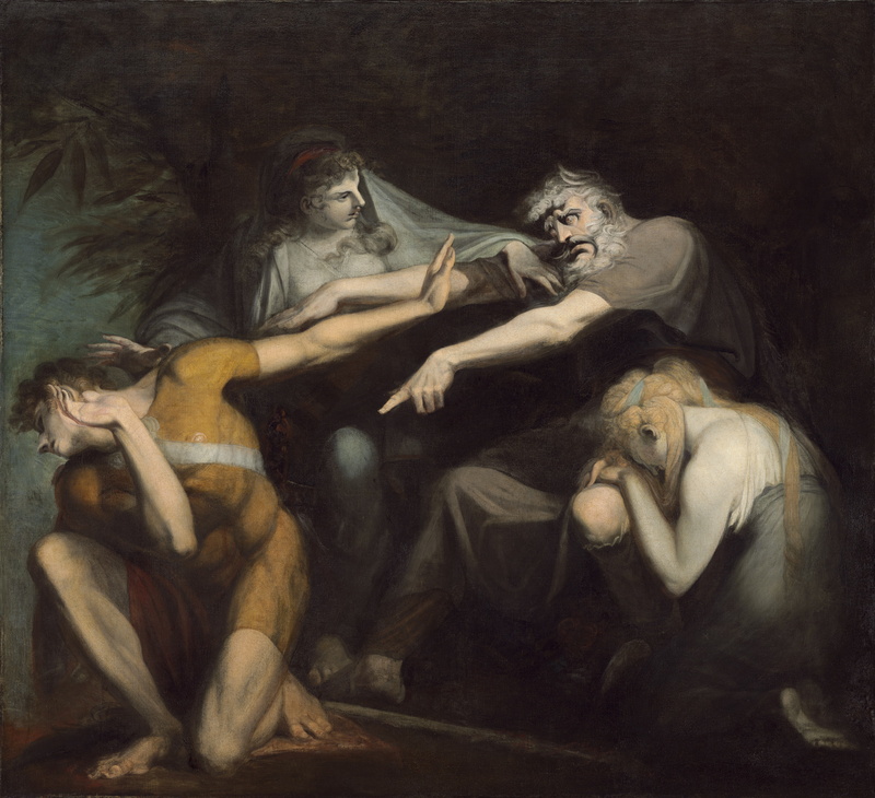 antique, adult, heaven, full length, women, Henry Fuseli, history, 4K, classic art, gothic style, mystery, the past, indoors, angel, horror, togetherness