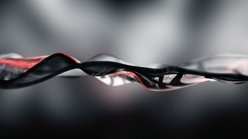 Dark, text, digital art, cgi, render, Waveforms, 1080P