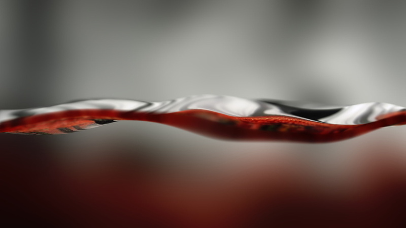 close-up, waveforms cgi text digital art abstract depth of field japanese art sushi, purity, food and drink, red, indoors, single object, 1080P, nature