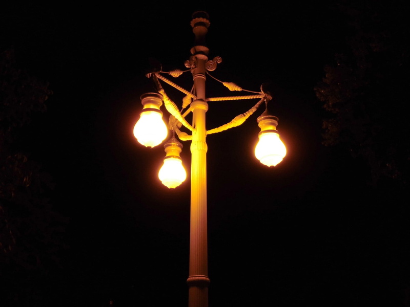 Lantern, dark, black background, bright, light - natural phenomenon, outdoors, street Light, power, 1080P, technology, illuminated, street, close-up, electric Lamp