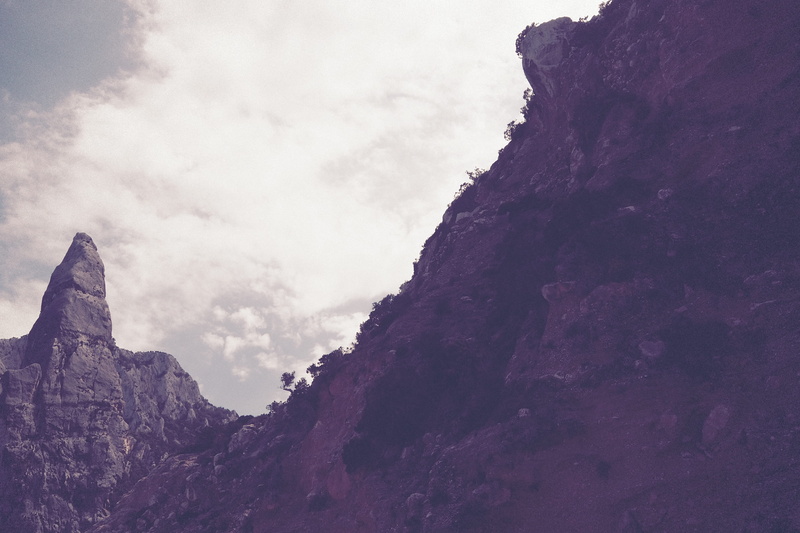 day, mountain, sepia, no people, tranquil scene, vintage, sky, outdoors, cloud - sky, scenics - nature, 4K, solid, geology, rock formation, mountain peak