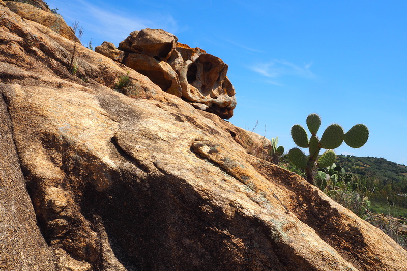beauty in nature, 4K, sky, rock - object, arid climate, solid, mountain, sunlight, no people, casa delle fate, sardegna, rock, growth, day, plant, de janas