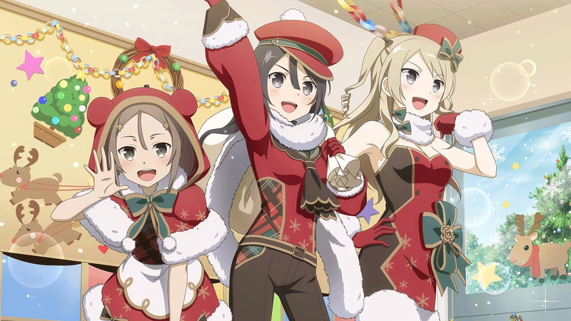 Kusunoki Mebuki, 2K, Anime, Christmas, Yuuki Yuuna wa Yuusha de Aru, Miyoshi Karin, Miroku Yumiko