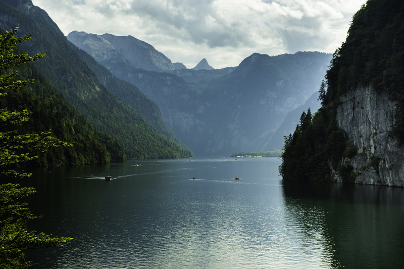 boat trip, 5K, colorful, adventure, plant, scenics - nature, panorama, lake, mountain range, alpine, tranquility, waterfront, outdoors, idyllic, water