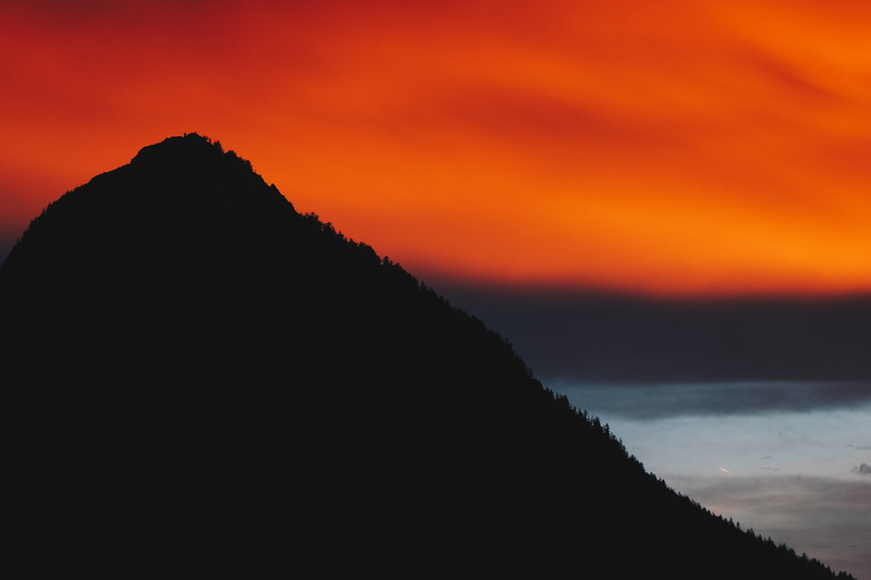 outdoors, mountain, contrast, germany, 4K, water, cloud - sky, no people, landscape, hike, sky, sunset, sun, wanderlust, tranquility, dusk, travel, scenics - nature