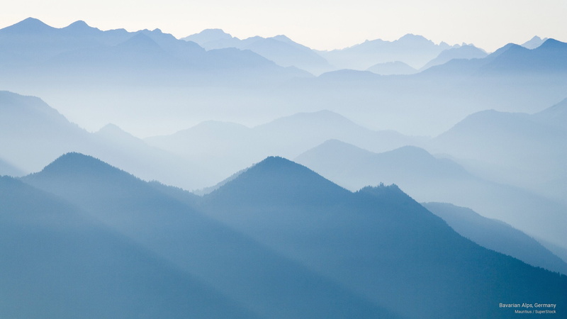 Mountains, alps, bavarian, 2K, germany