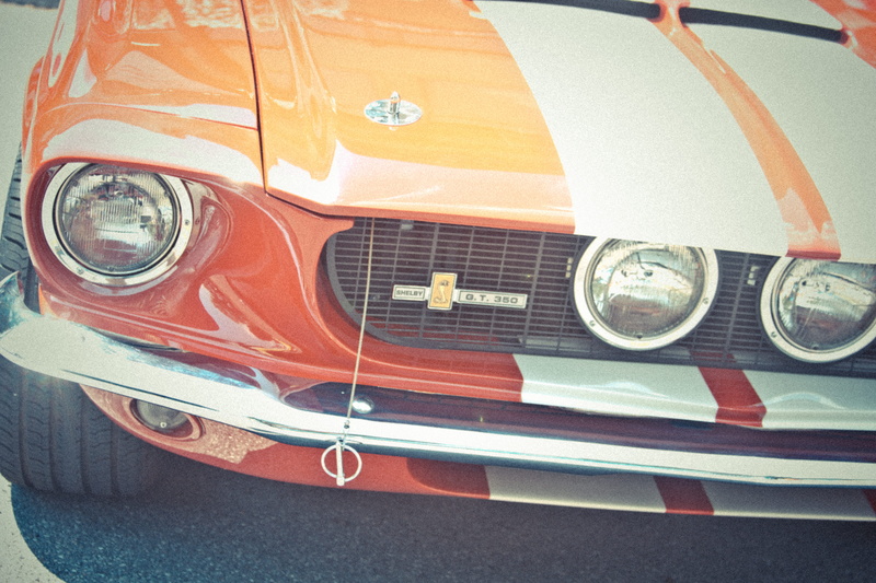 wheel, no people, day, reflection, cars, vintage, car, artomobilia, land vehicle, ford, shelby, high angle view, antique, vintage car, gt 350, shelby gt 350