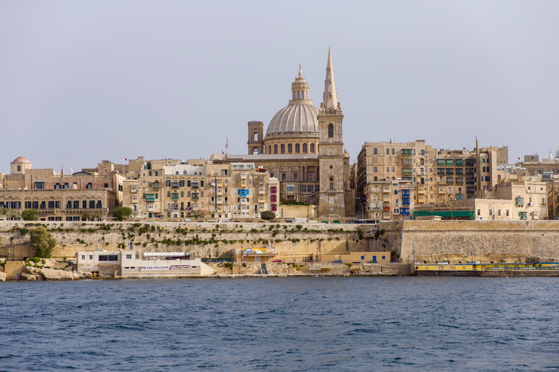 5K, malta, mediterranean, building, landmark, scenic, spire, belief, travel, religion, history, waterfront, spirituality, basilica of our lady of mt carmel