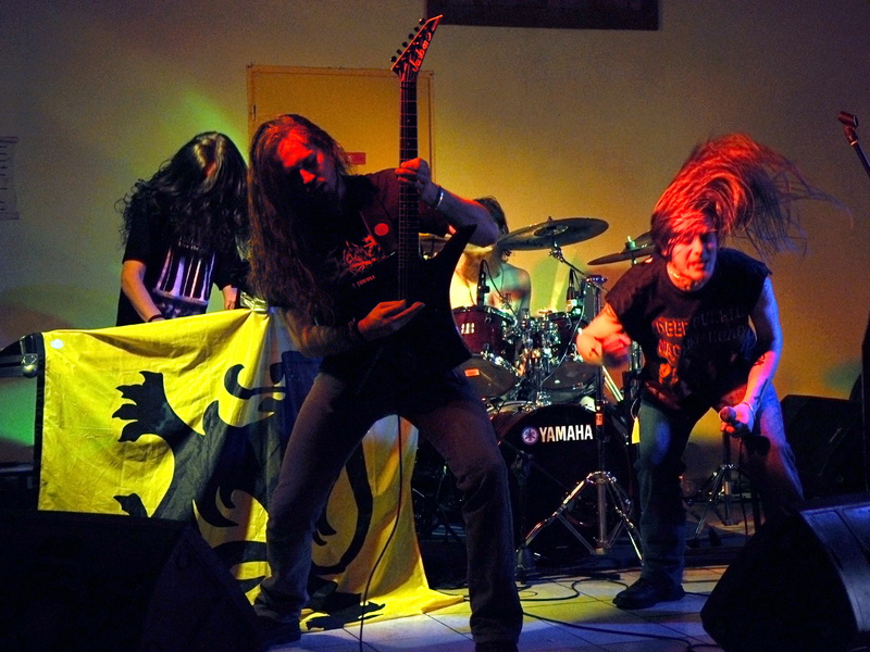 black, guitar, heavy, 720P, concert, natan, metal
