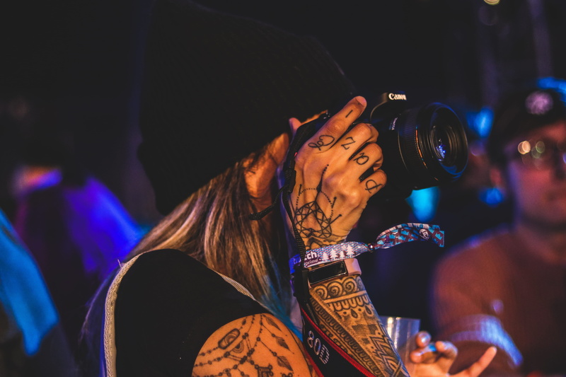 young women, tattoo, one person, guitar, guitarist, front view, arts culture and entertainment, illuminated, accessory, london, musician, black, holding