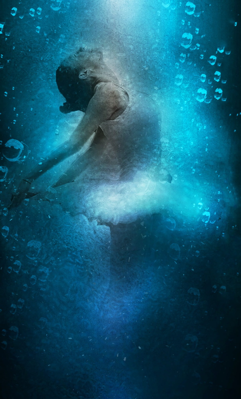 blue, artist, elegance, 1080P, background, real people, ballerina, nature, dancing, adventure, grace, undersea, sport, full length, pose, water, swimming