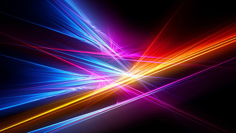 colors, blue, multicolored, light - natural phenomenon, laser, motion, night, light ray, speed, backgrounds, creativity, space, fire - natural phenomenon