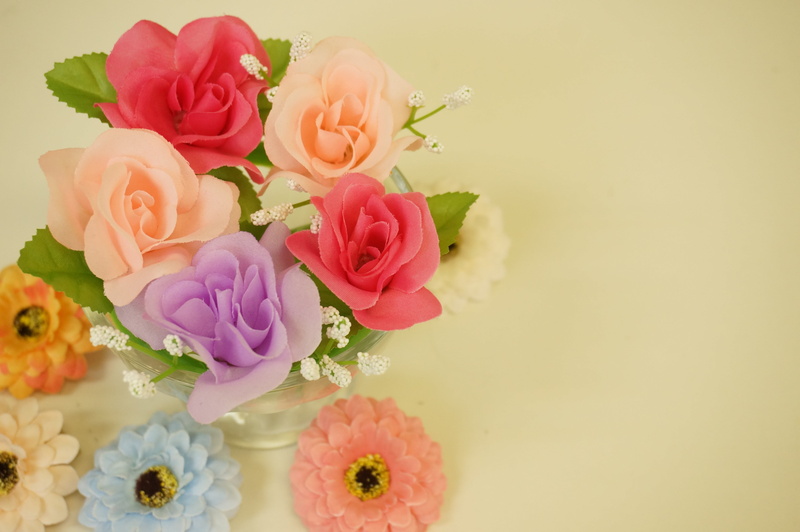 4K, studio shot, nature, purple, freshness, artificial flowers, beauty in nature, light blue, indoors, petal, plant, flower, close-up, pink color, flowering plant