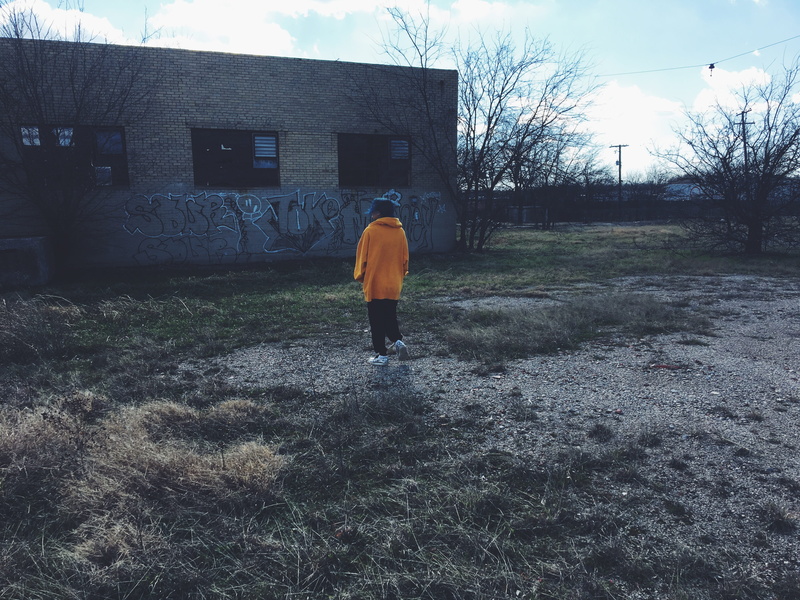 field, diamond hill - jarvis, barren, architecture, fort worth, abandoned, hoodie, walking, graffiti, lost, lifestyles, girl, full length, abandon, meloncholy