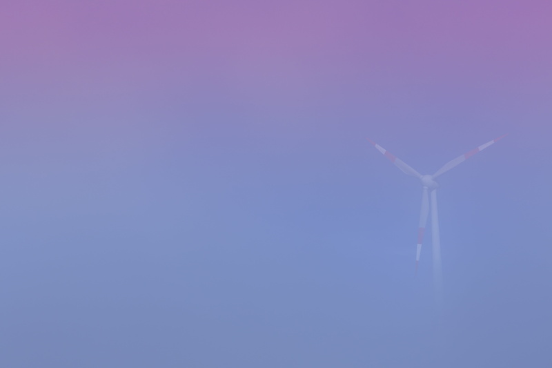flying, morning dew, renewable energy, field, fog, morning, current, no people, studio shot, nature, verspargelung, 5K, wind turbine, turbine, copy space