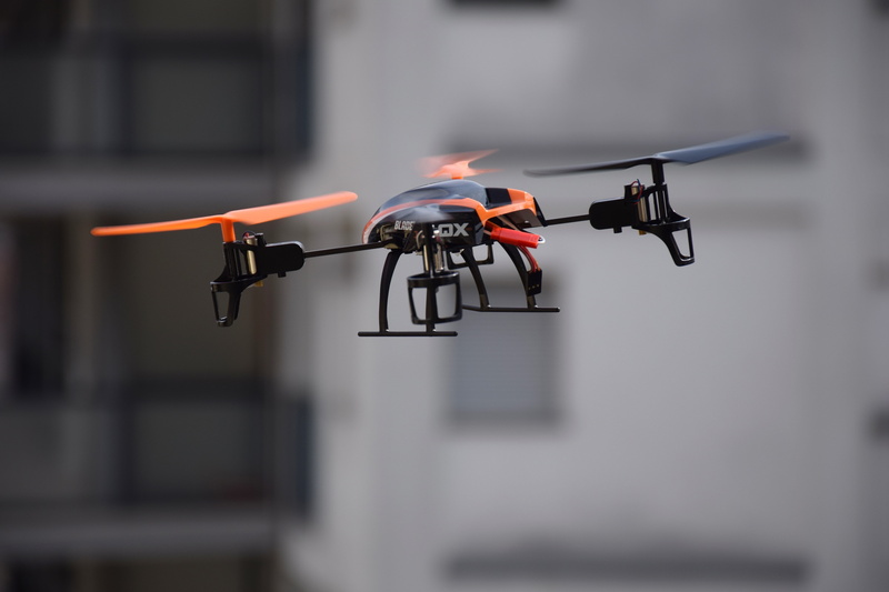 futuristic, air, no people, connection, orange, outdoors, technology, wireless technology, aircraft, electronic, toys, robot, flying, transportation, blade 180 qx hd