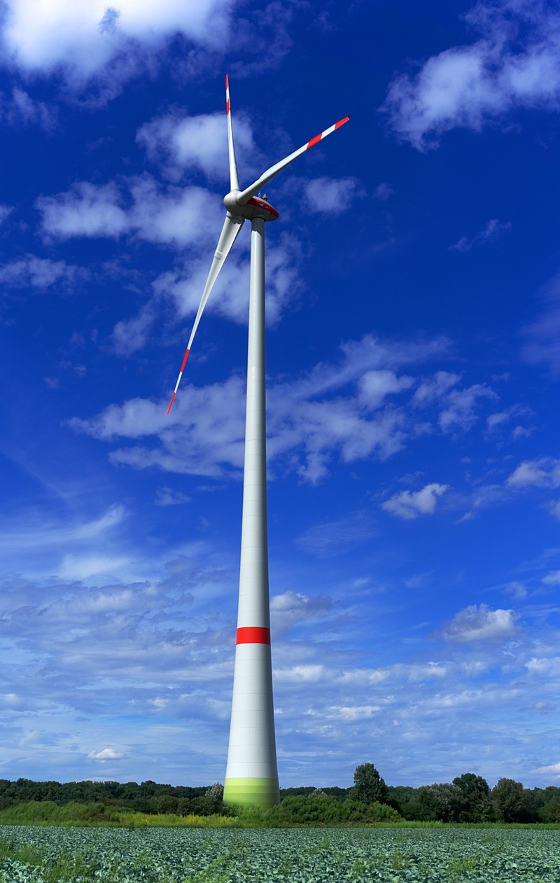 landscape, energy, field, sustainable resources, nature, environment, movement, pinwheel, blue, outdoors, propeller, plant, turn, wind turbine, land, 5K