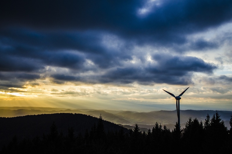 fuel and power generation, environmental conservation, black forest, outdoors, renewable energy, propeller, power in nature, beauty in nature, wind power
