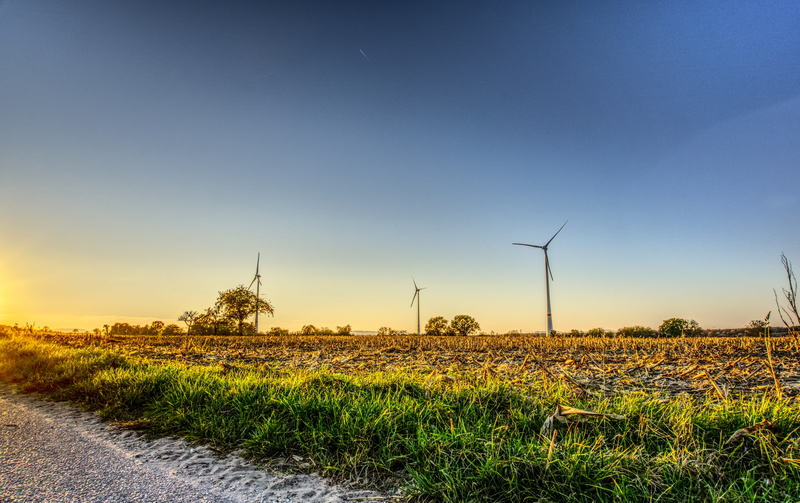 scenics - nature, electricity, turbine, energy, power generation, sustainable resources, rural scene, sunset, alternative energy, current, sky, rotor blades