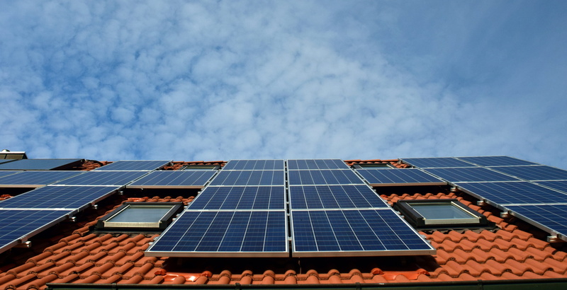solar power, renewable, solar cells, house roof, roofing, outdoors, power generation, power supply, roof, blue, environment, solar power station, selective