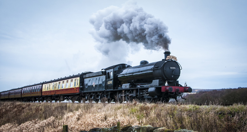 rail transportation, day, gray, public transportation, no people, train - vehicle, transportation, air pollution, train, railway, motion, special, steam train