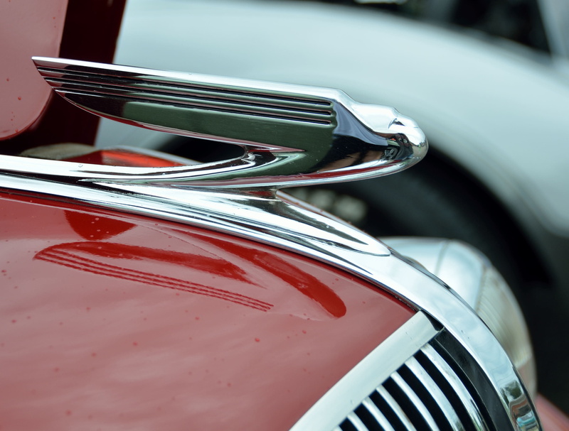 luxury, style, front, motor vehicle, hood, metal, silver colored, old, antique, day, Automobile, reflection, mode of transportation, silver, collector