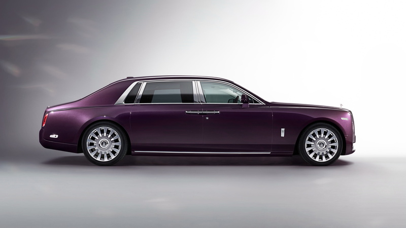 Rolls-Royce Phantom EWB, 4K, 4K, 2017