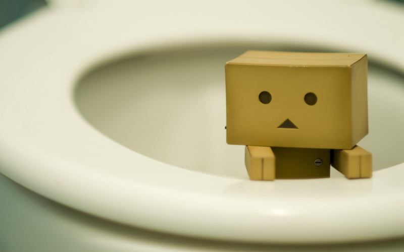 creativity, 2K, hygiene, danboard, toy, domestic Bathroom, anthropomorphic, yellow, house, technology, white, face, anthropomorphic face, toilet, bathroom