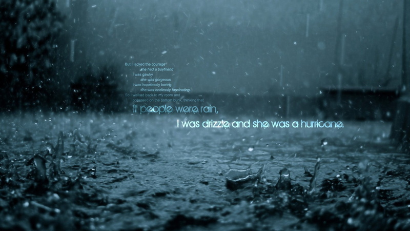 day, raindrop, wet, message, close-up, rain, John Green, space, defocused, 1080P, selective focus, black Color, weather, drop, no People, sign, people
