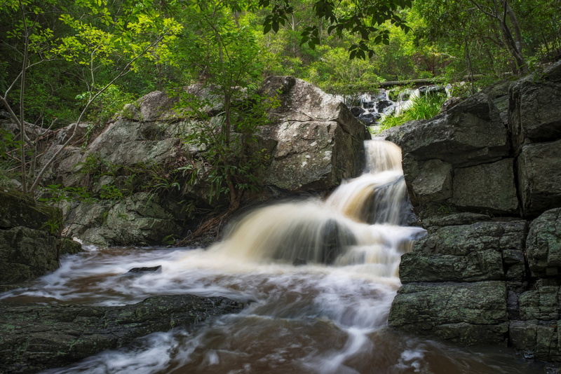 brisbane  queensland, tha, nature, rock - Object, landscape, water, mounth, river, JC  slaughter  falls, waterfall, nikon  d800, Mount Cootha, 5K, stream